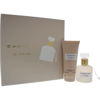 Le Parfum by Carven for Women - 2 Pc Gift Set 1.66oz EDP Spray, 3.33oz Perfume Body Milk - Fresh Bloom Skin - Premium Skincare Solutions for Nourished, Hydrated, and Radiant Skin Every Day