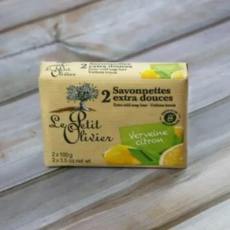 Le Petit Olivier Verbena Lemon Extra Mild Soap Bars 100g Fixed Size - Fresh Bloom Skin - Premium Skincare Solutions for Nourished, Hydrated, and Radiant Skin Every Day