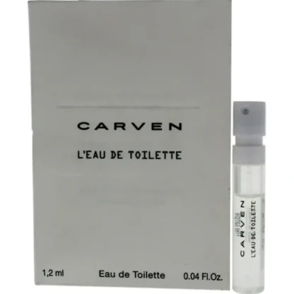 LEau De Toilette by Carven for Women - 1.2 ml EDT Spray Vial (Mini) - Fresh Bloom Skin - Premium Skincare Solutions for Nourished, Hydrated, and Radiant Skin Every Day