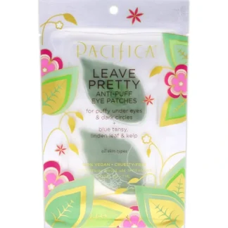 Leave Pretty Anti-Puff Eye Patches by Pacifica for Unisex - 1 Pair Mask - Fresh Bloom Skin - Premium Skincare Solutions for Nourished, Hydrated, and Radiant Skin Every Day