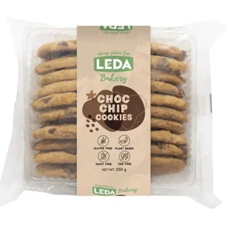Leda Choc Chip Cookies Bakery Range 6x250g - Fresh Bloom Skin - Premium Skincare Solutions for Nourished, Hydrated, and Radiant Skin Every Day
