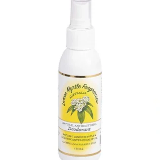 Lemon Myrtle Fragrances Deodorant Aluminium Free 125ml - Fresh Bloom Skin - Premium Skincare Solutions for Nourished, Hydrated, and Radiant Skin Every Day