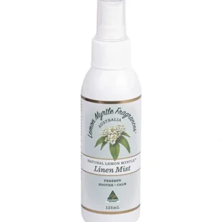 Lemon Myrtle Fragrances Linen Mist 125ml - Fresh Bloom Skin - Premium Skincare Solutions for Nourished, Hydrated, and Radiant Skin Every Day
