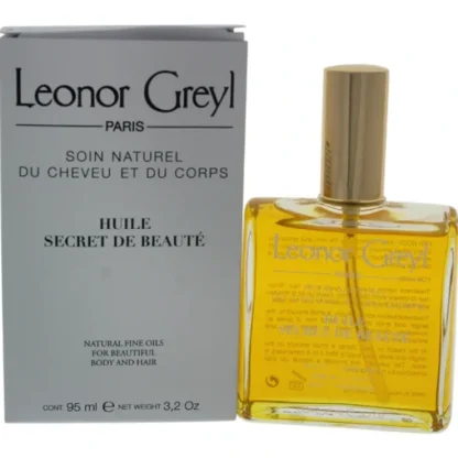 Leonor Greyl Huile Secret de Beaute Body and Hair by Leonor Greyl for Unisex - 3.2 oz Oil - Fresh Bloom Skin - Premium Skincare Solutions for Nourished, Hydrated, and Radiant Skin Every Day