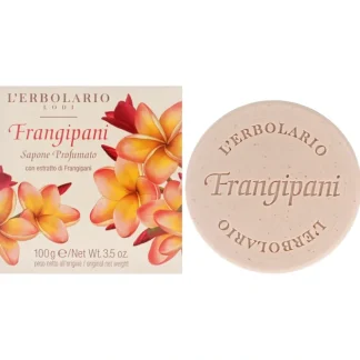 LErbolario Perfumed Soap - Frangipani by LErbolario for Unisex - 3.5 oz Soap - Fresh Bloom Skin - Premium Skincare Solutions for Nourished, Hydrated, and Radiant Skin Every Day