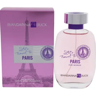 Lets Travel To Paris by Mandarina Duck for Women - 3.4 oz EDT Spray - Fresh Bloom Skin - Premium Skincare Solutions for Nourished, Hydrated, and Radiant Skin Every Day
