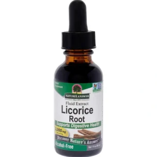 Licorice Root AF - 2000mg by Natures Answer for Unisex - 1 oz Dietary Supplement - Fresh Bloom Skin - Premium Skincare Solutions for Nourished, Hydrated, and Radiant Skin Every Day