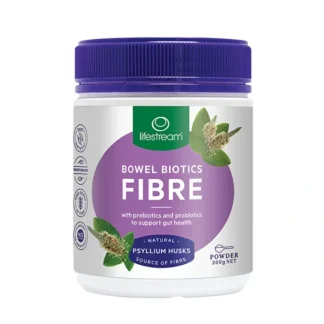 LifeStream Bowel Biotics Fibre with Prebiotics & Probiotics Powder 200g - Fresh Bloom Skin - Premium Skincare Solutions for Nourished, Hydrated, and Radiant Skin Every Day