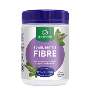 LifeStream Bowel Biotics Fibre with Prebiotics & Probiotics Powder 400g - Fresh Bloom Skin - Premium Skincare Solutions for Nourished, Hydrated, and Radiant Skin Every Day