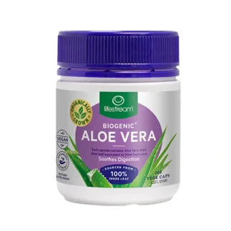 LifeStream Lifestream Biogenic Aloe Vera Capsules 120vc - Fresh Bloom Skin - Premium Skincare Solutions for Nourished, Hydrated, and Radiant Skin Every Day