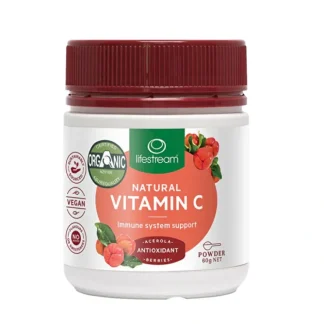 LifeStream Lifestream Natural organic Vitamin C from Acerola Powder 60g - Fresh Bloom Skin - Premium Skincare Solutions for Nourished, Hydrated, and Radiant Skin Every Day