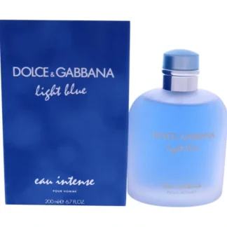 Light Blue Eau Intense by Dolce and Gabbana for Men - 6.7 oz EDP Spray - Fresh Bloom Skin - Premium Skincare Solutions for Nourished, Hydrated, and Radiant Skin Every Day