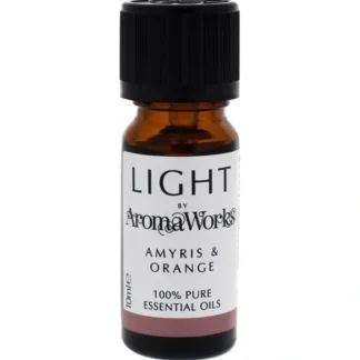 Light Essential Oil - Amyris and Orange by Aromaworks for Unisex - 0.33 oz Oil - Fresh Bloom Skin - Premium Skincare Solutions for Nourished, Hydrated, and Radiant Skin Every Day