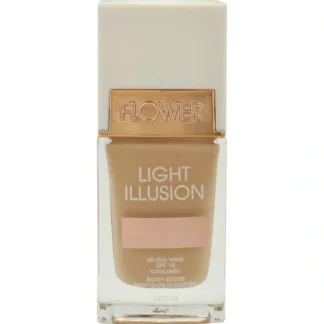 Light Illusion Foundation SPF 18 - L3 Nude by Flower Beauty for Women - 1 oz Foundation - Fresh Bloom Skin - Premium Skincare Solutions for Nourished, Hydrated, and Radiant Skin Every Day