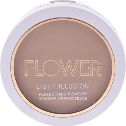 Light Illusion Perfecting Powder - M2-M3 Soft Sand by Flower Beauty for Women - 0.28 oz Powder - Fresh Bloom Skin - Premium Skincare Solutions for Nourished, Hydrated, and Radiant Skin Every Day