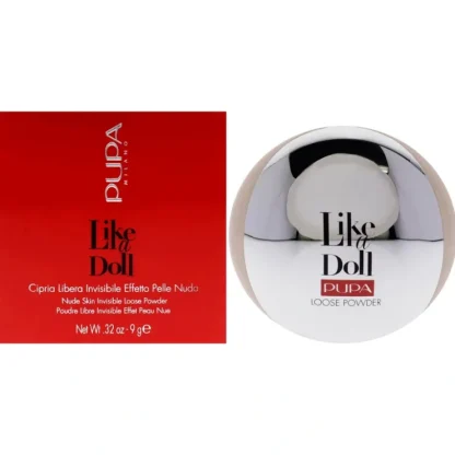 Like a Doll Invisible Loose Powder - 004 Rosy Beige by Pupa Milano for Women - 0.32 oz Powder - Fresh Bloom Skin - Premium Skincare Solutions for Nourished, Hydrated, and Radiant Skin Every Day