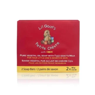 Li'l Goat's Li'l Goat's Pure Vegetal Oil Base Soap With Fresh Goat's Milk 2X90G Fixed Size - Fresh Bloom Skin - Premium Skincare Solutions for Nourished, Hydrated, and Radiant Skin Every Day