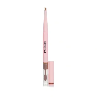 Lilybyred Hard Flat Brow Pencil - # 02 Medium Brown 0.2g - Fresh Bloom Skin - Premium Skincare Solutions for Nourished, Hydrated, and Radiant Skin Every Day