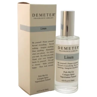 Linen by Demeter for Unisex - 4 oz Cologne Spray - Fresh Bloom Skin - Premium Skincare Solutions for Nourished, Hydrated, and Radiant Skin Every Day