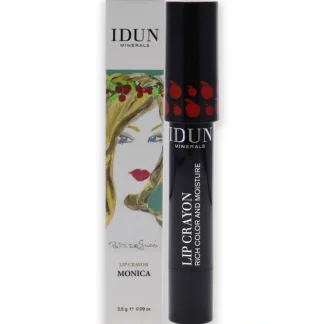 Lip Crayon - 407 Monica by Idun Minerals for Women - 0.09 oz Lipstick - Fresh Bloom Skin - Premium Skincare Solutions for Nourished, Hydrated, and Radiant Skin Every Day