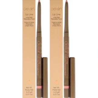 Lip Line Long Wear Retractable Pencil - Naked by Delilah for Women - 0.011 oz Lip Liner - Pack of 2 - Fresh Bloom Skin - Premium Skincare Solutions for Nourished, Hydrated, and Radiant Skin Every Day