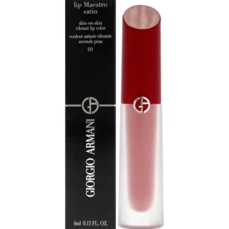Lip Maestro Satin Lipstick - 01 Summer Adventure by Giorgio Armani for Women - 0.13 oz Lipstick - Fresh Bloom Skin - Premium Skincare Solutions for Nourished, Hydrated, and Radiant Skin Every Day