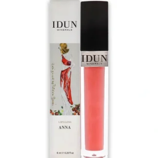 Lipgloss - 013 Anna by Idun Minerals for Women - 0.2 oz Lip Gloss - Fresh Bloom Skin - Premium Skincare Solutions for Nourished, Hydrated, and Radiant Skin Every Day