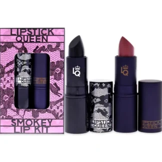 Lipstick Queen Smokey Lip Kit by Lipstick Queen for Women - 2 Pc 0.12oz Black Lace Rabbit, 0.12oz Mauve Sinner - Fresh Bloom Skin - Premium Skincare Solutions for Nourished, Hydrated, and Radiant Skin Every Day