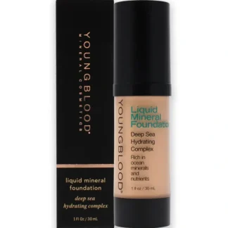 Liquid Mineral Foundation - Bisque by Youngblood for Women - 1 oz Foundation - Fresh Bloom Skin - Premium Skincare Solutions for Nourished, Hydrated, and Radiant Skin Every Day