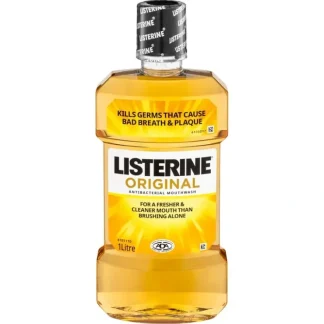 Listerine Gold Mouthwash 1L - Fresh Bloom Skin - Premium Skincare Solutions for Nourished, Hydrated, and Radiant Skin Every Day