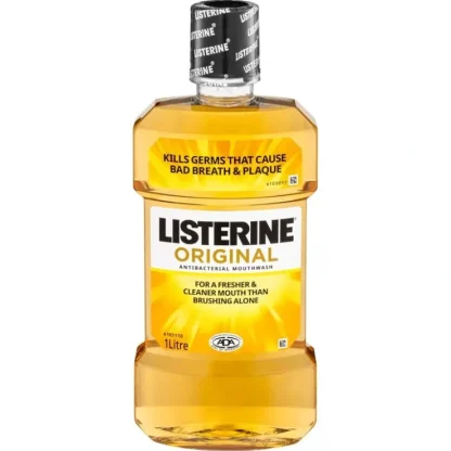 Listerine Gold Mouthwash 1L - Fresh Bloom Skin - Premium Skincare Solutions for Nourished, Hydrated, and Radiant Skin Every Day