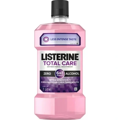 Listerine Total Care Zero Mouthwash 1L - Fresh Bloom Skin - Premium Skincare Solutions for Nourished, Hydrated, and Radiant Skin Every Day