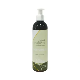 Living Essences of Australia Body Sports Lotion 240ml - Fresh Bloom Skin - Premium Skincare Solutions for Nourished, Hydrated, and Radiant Skin Every Day