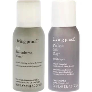 Living Proof Full Dry Volume Blast and Perfect Hair Day Dry Shampoo Kit by Living Proof for Unisex - 2 Pc Kit 3oz Hair Spray, 1.8oz Dry Shampoo - Fresh Bloom Skin - Premium Skincare Solutions for Nourished, Hydrated, and Radiant Skin Every Day