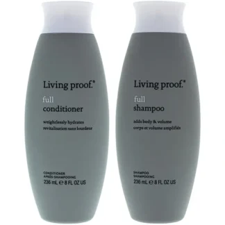 Living Proof Full Shampoo and Conditioner Kit by Living Proof for Unisex - 2 Pc Kit 8oz Shampoo, 8oz Conditioner - Fresh Bloom Skin - Premium Skincare Solutions for Nourished, Hydrated, and Radiant Skin Every Day