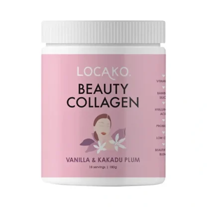 Locako Beauty Collagen Vanilla & Kakudu Plum 180g - Fresh Bloom Skin - Premium Skincare Solutions for Nourished, Hydrated, and Radiant Skin Every Day