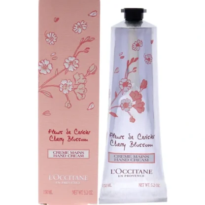 LOccitane Cherry Blossom Hand Cream by LOccitane for Unisex - 5.2 oz Cream - Fresh Bloom Skin - Premium Skincare Solutions for Nourished, Hydrated, and Radiant Skin Every Day