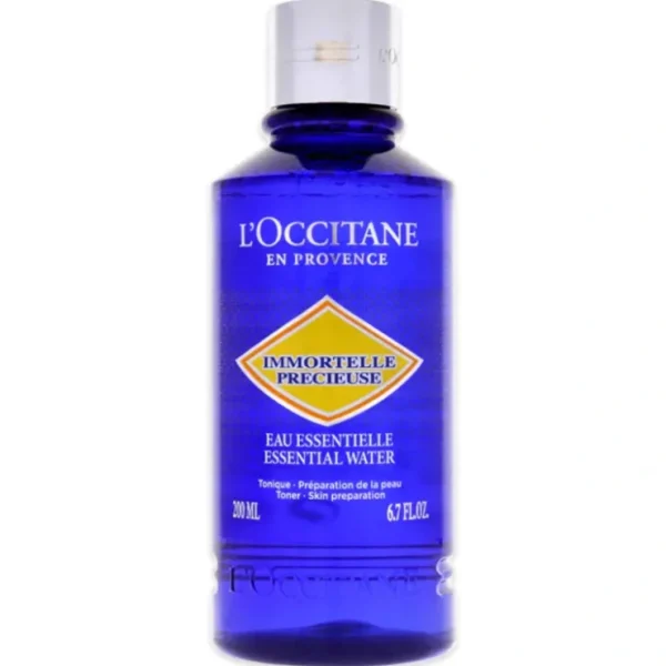 Loccitane Immortelle Essential Water by Loccitane for Unisex - 6.7 oz Toner - Fresh Bloom Skin - Premium Skincare Solutions for Nourished, Hydrated, and Radiant Skin Every Day