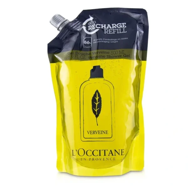 L'Occitane Verveine (Verbena) Shower Gel (Eco-Refill) 500ml/16.9oz - Fresh Bloom Skin - Premium Skincare Solutions for Nourished, Hydrated, and Radiant Skin Every Day