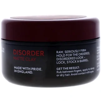 Lock Stock Barrel Disorder Ultra Matte Clay by Lock Stock Barrel for Men - 3.53 oz Clay - Fresh Bloom Skin - Premium Skincare Solutions for Nourished, Hydrated, and Radiant Skin Every Day