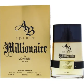 Lomani AB Spirit Millionaire by Lomani for Men - 3.3 oz EDP Spray - Fresh Bloom Skin - Premium Skincare Solutions for Nourished, Hydrated, and Radiant Skin Every Day