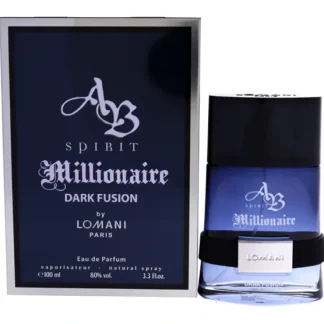 Lomani Ab Spirit Millionaire Dark Fusion by Lomani for Men - 3.3 oz EDP Spray - Fresh Bloom Skin - Premium Skincare Solutions for Nourished, Hydrated, and Radiant Skin Every Day