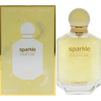 Lonkoom Sparkle Golden Chic by Lonkoom for Women - 3.4 oz EDP Spray - Fresh Bloom Skin - Premium Skincare Solutions for Nourished, Hydrated, and Radiant Skin Every Day
