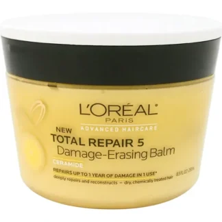 LOreal Paris Advanced Haircare Total Repair 5 Damage-Erasing Balm by LOreal Paris for Unisex - 8.5 oz Balm - Fresh Bloom Skin - Premium Skincare Solutions for Nourished, Hydrated, and Radiant Skin Every Day