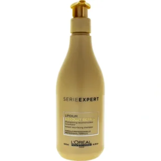 LOreal Professional Serie Expert Absolut Repair Lipidium Shampoo by LOreal Professional for Unisex - 16.9 oz Shampoo - Fresh Bloom Skin - Premium Skincare Solutions for Nourished, Hydrated, and Radiant Skin Every Day