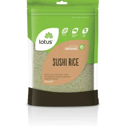 Lotus Organic Sushi Rice 500g - Fresh Bloom Skin - Premium Skincare Solutions for Nourished, Hydrated, and Radiant Skin Every Day
