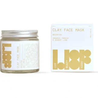 Love Beauty Foods Brighten Clay Face Mask 30g - Fresh Bloom Skin - Premium Skincare Solutions for Nourished, Hydrated, and Radiant Skin Every Day