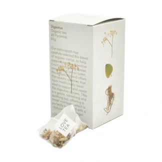 Love Tea Organic Digestive Tea X 20 Pyramids - Fresh Bloom Skin - Premium Skincare Solutions for Nourished, Hydrated, and Radiant Skin Every Day