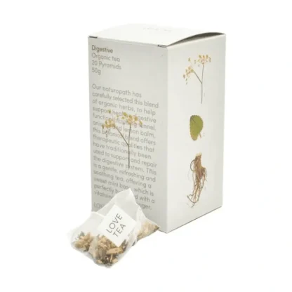 Love Tea Organic Digestive Tea X 20 Pyramids - Fresh Bloom Skin - Premium Skincare Solutions for Nourished, Hydrated, and Radiant Skin Every Day