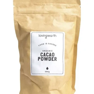 Loving Earth Cacao Powder 300g - Fresh Bloom Skin - Premium Skincare Solutions for Nourished, Hydrated, and Radiant Skin Every Day